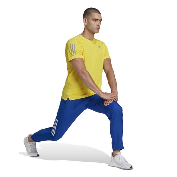 Men’s Short Sleeve T-Shirt Adidas Yellow