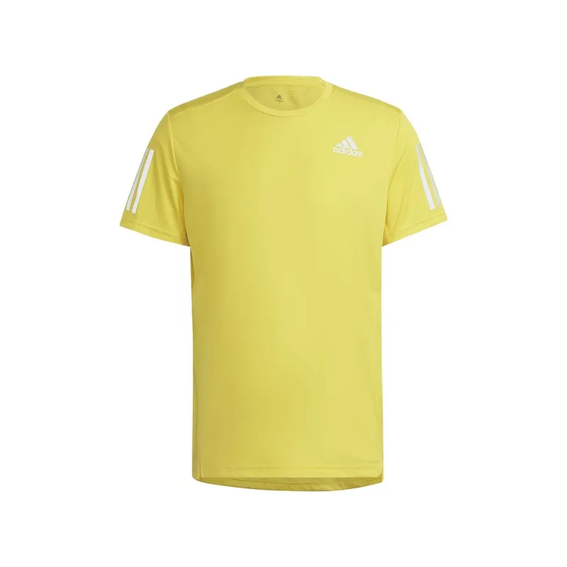 Men’s Short Sleeve T-Shirt Adidas Yellow