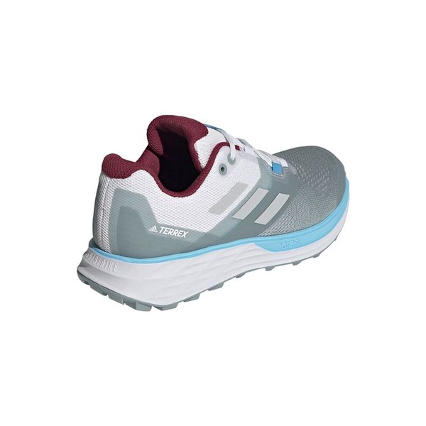 Мужские трейловые кроссовки (бег в горах) Adidas Terrex Two Светло-серый
