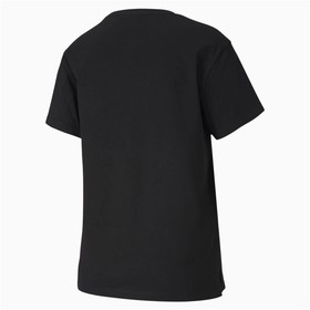 Sieviešu Krekls ar Īsām Piedurknēm Puma Puma Classics Logo Tee Melns