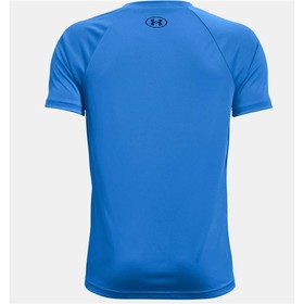 Krekls ar Īsām Piedurknēm Bērniem Under Armour Tech Hybrid Zils