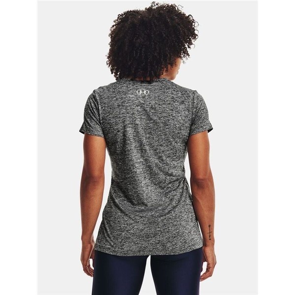 Naisten T-paita Under Armour Tech Twist Harmaa