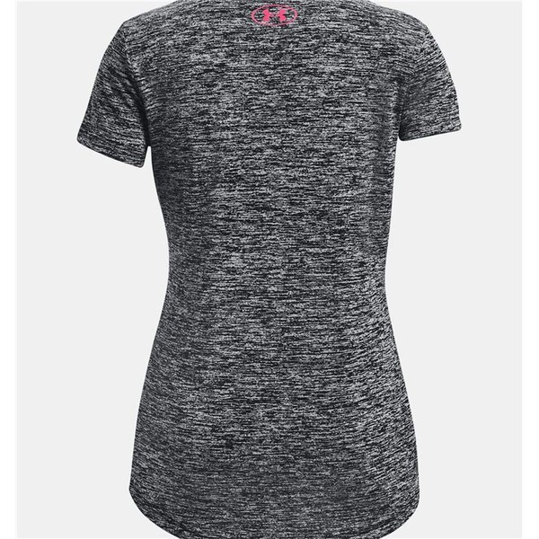 Child's Short Sleeve T-Shirt Under Armour Tech BL Twist SS Dark grey