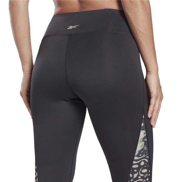 Naisten urheilulegginsit Reebok Modern Safari W Musta