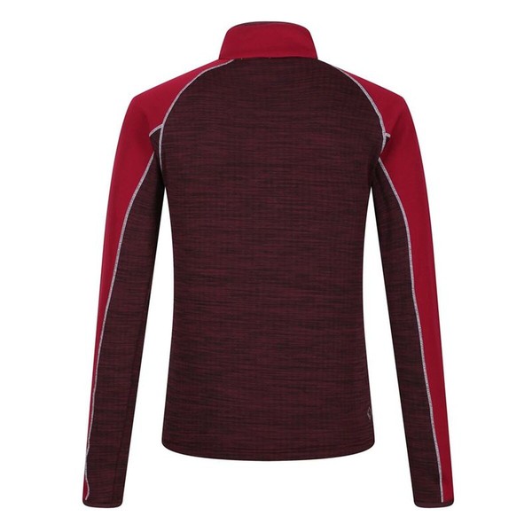 Fleece Lining Regatta Hepley Lightweight Half-Zip W Dark Red