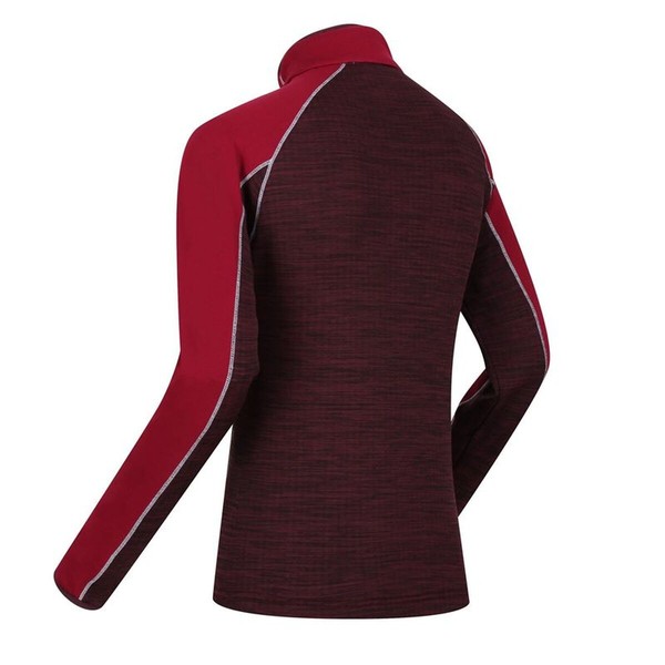 Fleece Lining Regatta Hepley Lightweight Half-Zip W Dark Red