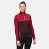Fleece Lining Regatta Hepley Lightweight Half-Zip W Dark Red