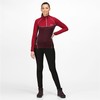 Fleece Lining Regatta Hepley Lightweight Half-Zip W Dark Red