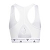 Sports Bra Adidas Pwr Ms Pd White