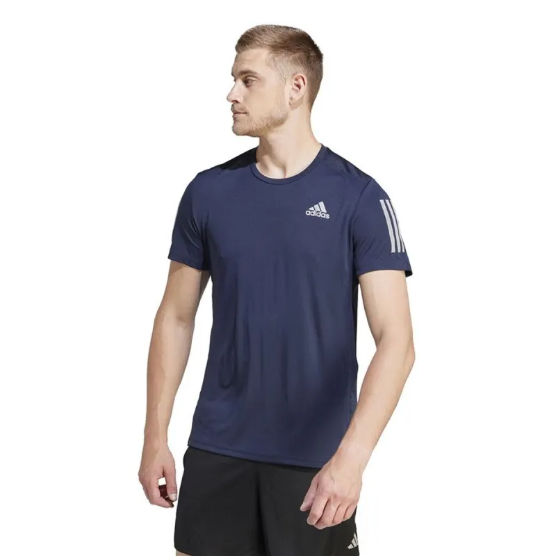 Vyriški marškinėliai su trumpomis rankovėmis Adidas Mėlyna