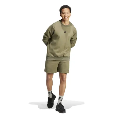Men’s Sweatshirt without Hood Adidas Z.N.E. Brown