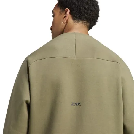 Men’s Sweatshirt without Hood Adidas Z.N.E. Brown