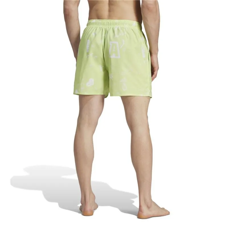 Men’s Bathing Costume Adidas Clx Sho Sl Yellow