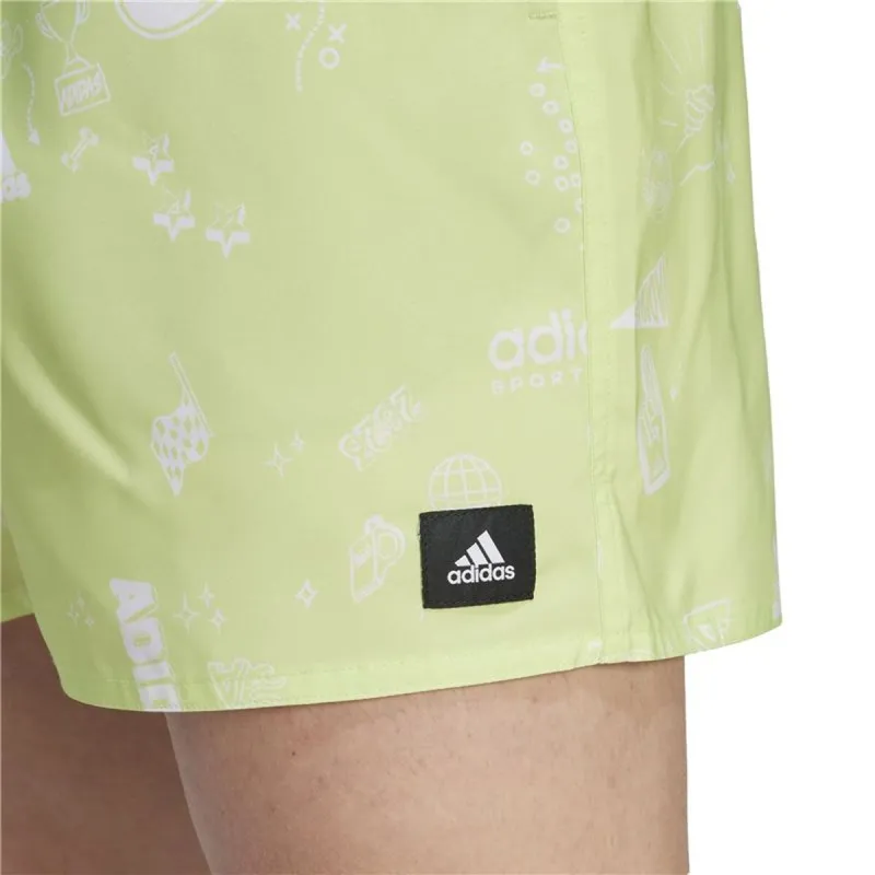 Men’s Bathing Costume Adidas Clx Sho Sl Yellow