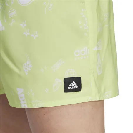 Men’s Bathing Costume Adidas Clx Sho Sl Yellow