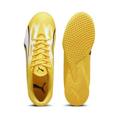 Adult's Indoor Football Shoes Puma Yellow