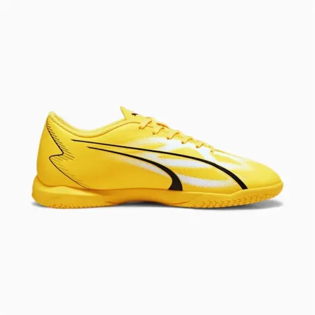 Adult's Indoor Football Shoes Puma Yellow