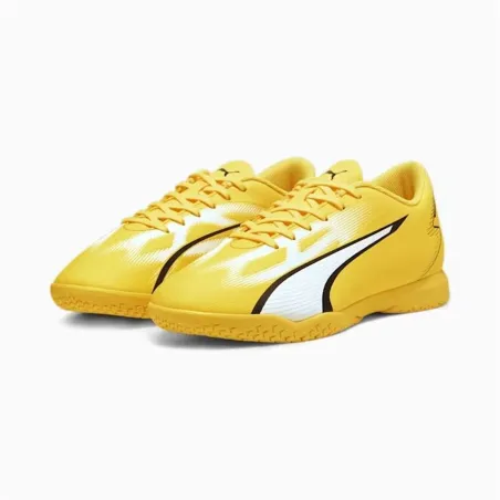 Adult's Indoor Football Shoes Puma Yellow