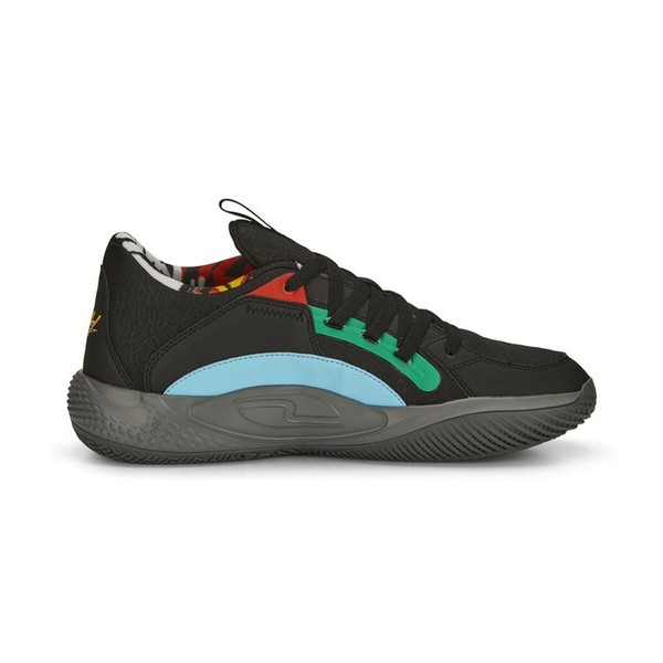 Krepšinio sportbačiai vaikams Puma Court Rider Chaos Juoda