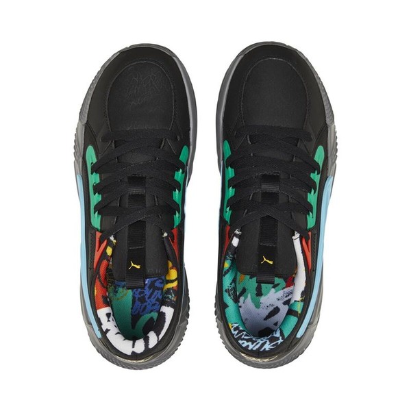 Krepšinio sportbačiai vaikams Puma Court Rider Chaos Juoda
