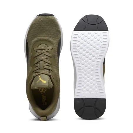 Беговые кроссовки для взрослых Puma Flyer Lite Оливковое масло