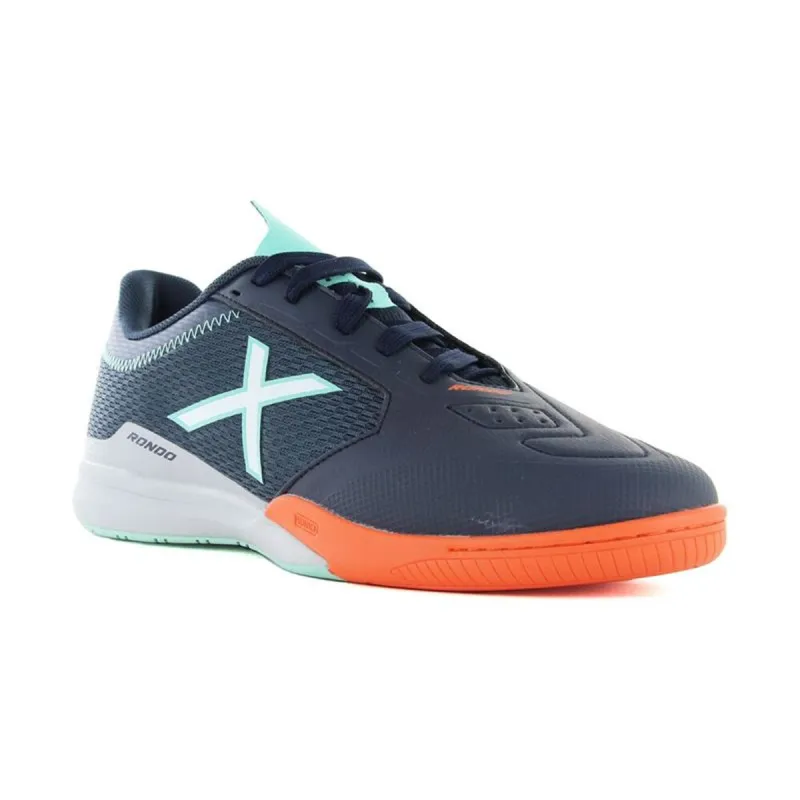 Adult's Indoor Football Shoes Munich Navy Blue