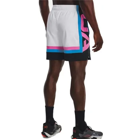 Urheilushortsit Under Armour Valkoinen