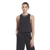 Women's Sleeveless T-shirt Reebok Rie Black