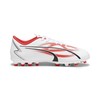 Childrens Football Boots Puma Ultra Play Mg White