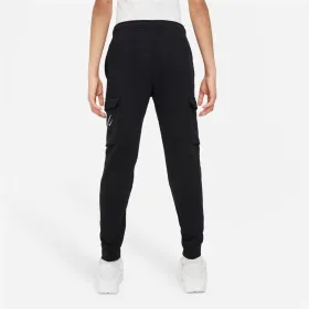 Bērnu Sporta Tērpu Bikses Nike Sportswear Melns