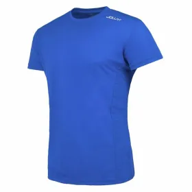 Men’s Short Sleeve T-Shirt Joluvi Trainning Blue Men