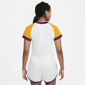 Sieviešu Krekls ar Īsām Piedurknēm Nike Court Dri-Fit Slam Balts