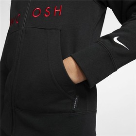 Vaikiška sportinė striukė Nike Swoosh Juoda