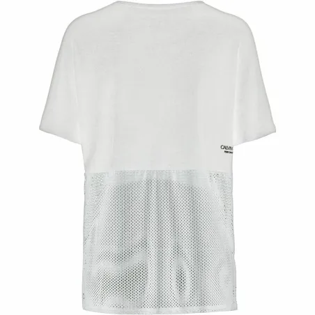 Women’s Short Sleeve T-Shirt Calvin Klein Tank White