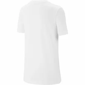 Lühikeste varrukatega T-särk, laste Nike Sportswear Valge