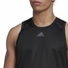 Vyriški marškinėliai be rankovių Adidas HIIT Spin Training Juoda