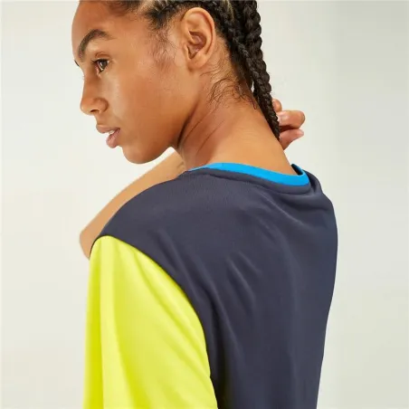 Sieviešu Krekls ar Īsām Piedurknēm Tommy Hilfiger Colour-Blocked Zils