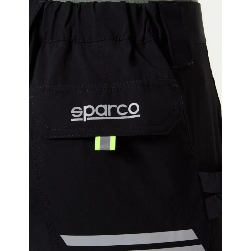 Work pants Sparco Laredo Black Grey