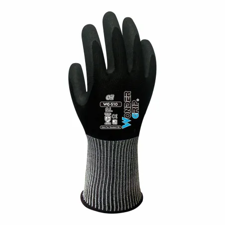 Darbo pirštinės Wonder Grip Juoda