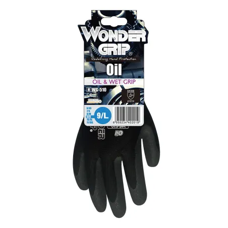 Darbo pirštinės Wonder Grip Juoda