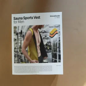 Sauna Sports Vest for Men Passwa InnovaGoods