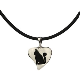 Sieviešu Kareklis Pet Zen 15 X 16 MM Melns Sudrabains