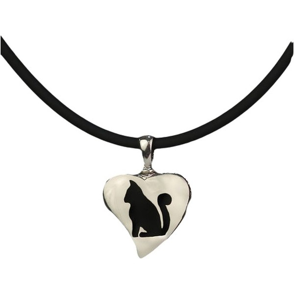 Sieviešu Kareklis Pet Zen 15 X 16 MM Melns Sudrabains