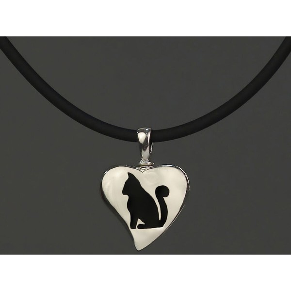 Sieviešu Kareklis Pet Zen 15 X 16 MM Melns Sudrabains