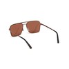 Vyriški akiniai nuo saulės Web Eyewear Auksinis ø 60 mm