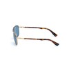 Miesten aurinkolasit Web Eyewear Kullattu ø 60 mm