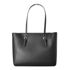 Naisten Käsilaukku Michael Kors CHARLOTTE Musta 34 x 27 x 11 cm