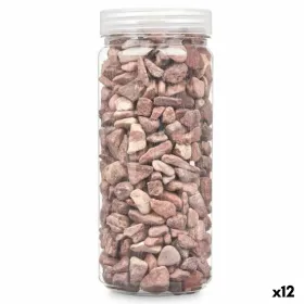 Декоративные камни Gift Decor Красный 10 - 20 mm 700 g 6,2 x 15,3 x 6,2 cm 6,5 x 15,8 x 6,5 cm (12 штук)