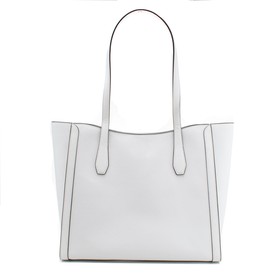 Olkalaukku Michael Kors Leida Valkoinen 34 x 29 x 12 cm