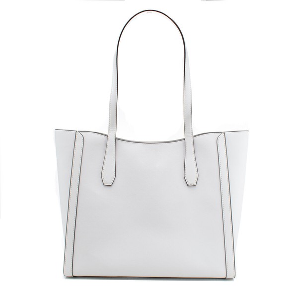 Õlakott Michael Kors Leida Valge 34 x 29 x 12 cm